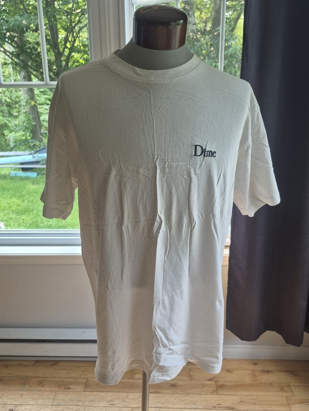 Men's Dime Classic Logo Tee in White